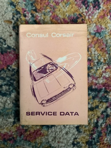 Ford consul corsair original - ford,