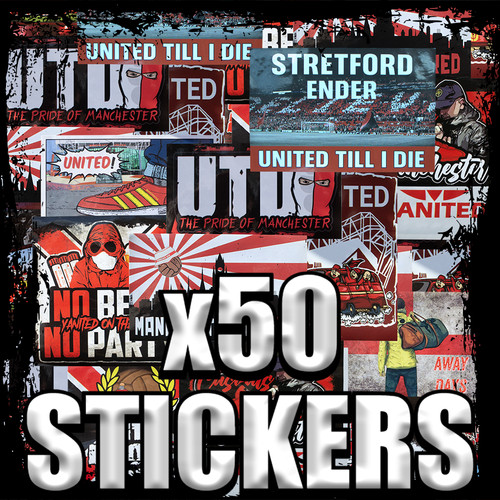50x manchester united ultras - manchester,
