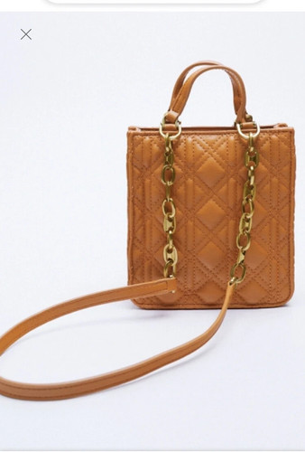 New zara leather yellow - zara, pu