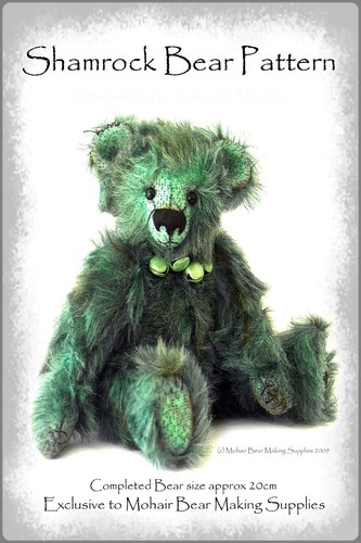 Ooak mohair teddy bear - bear, sewing