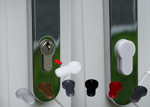 Keyhole lock cover door - keyhole,