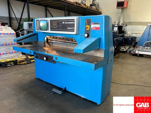 Wohlenberg mcs guillotine - 92, mcs-2
