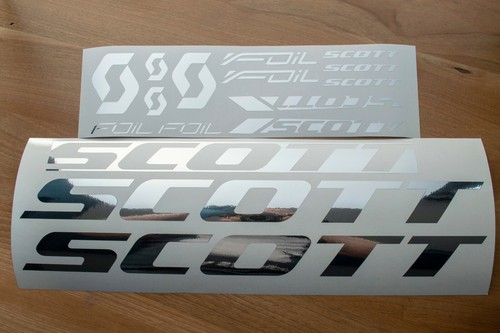 Scott foil decals stickers - foil, #1