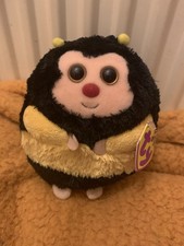 TY Beanie Boo Zips The Bumble Bee Rare Vintage with Tags On Old TY Tags Retired