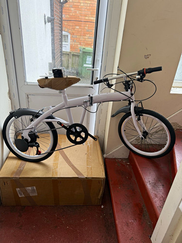 20in folding bike speed - 20in, 6-speed