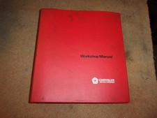 Hillman Hunter range, genuine main agent Chrysler workshop manual wsm 149  1972