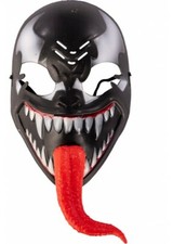 Venom Face Mask Superhero Horror Halloween Fancy Dress Cosplay Costume Plastic