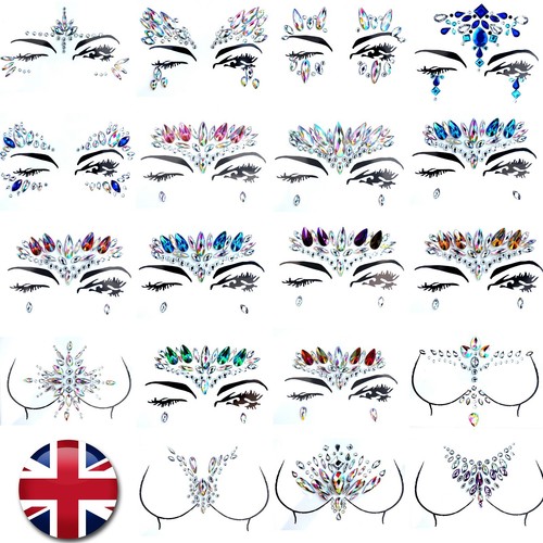 Face body gems - body,