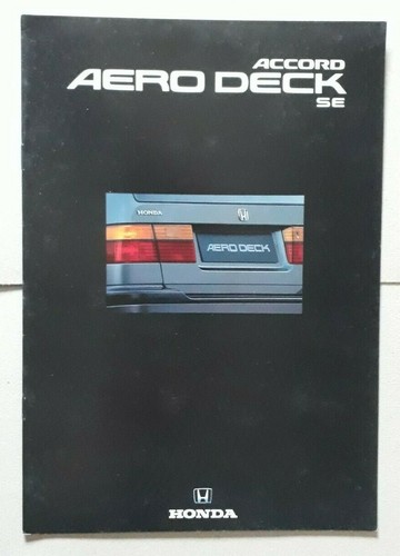 Honda accord aero deck - se,