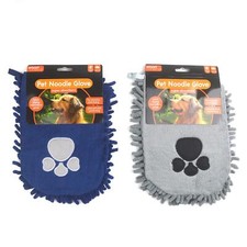 Quick Drying Microfibre Pet Towel Mitt Dog Puppy Bath Shower Absorbent Material