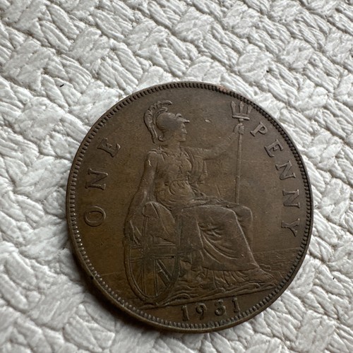 1931 king george - one, penny