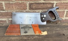 Vintage 12” Disston D8 Sandvik Tenon Wood Saw 12TPI Woodworking Old Tool