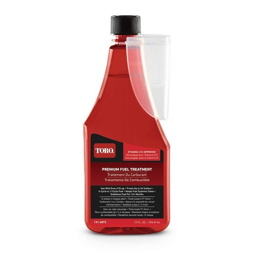 Toro premium fuel - premium, stabiliser