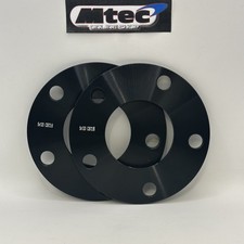 2x BMW 5MM BLACK HUBCENTRIC