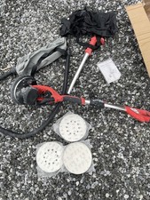 🔧 Used 225mm Electric Drywall Sander with LED Light & Dust Bag – Fully Working