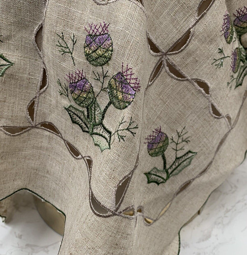 Luxury embroidered tablecloth - luxury,