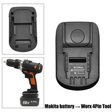 Battery Adapter Convert For Makita 18V Li-ion to For Worx 20V Battery Power AU