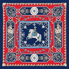 100% Pure Mulberry Silk Extra Large Handmade Silk Scarf-43×43" Square Silk Scarf