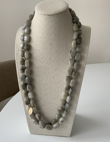 Lola rose grey labradorite - grey,