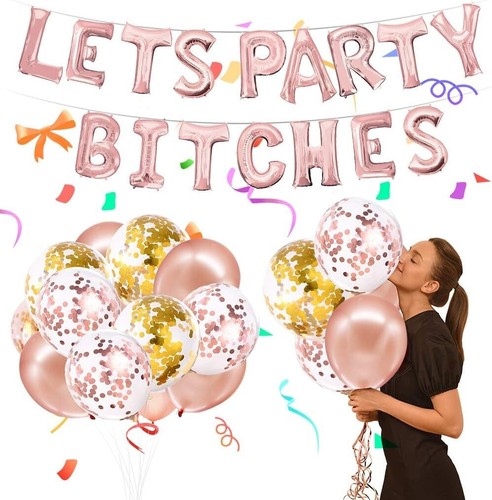 Rose gold hen party - rose,