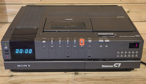 Vintage sony betamax c7e - sony,