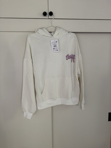 Pull bear white - bear, cream