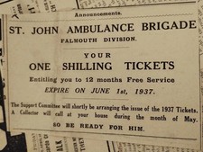 Sk250 Ephemera 1937 Advert