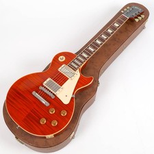 Used Gibson Custom Shop Les Paul Standard F Figured Trans Orange 2012