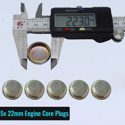 5pcs 22mm steel - 22mm, core