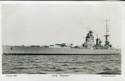 Hms rodney wwii royal - hms,