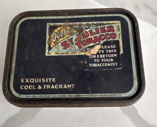 Ogdens julien tobacco - tin,