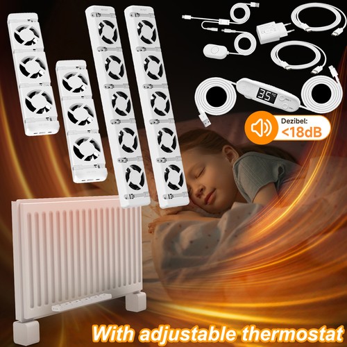 Smart radiator ventilator with - ventilator,