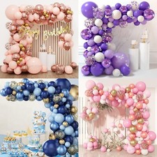 Balloon Arch Kit +Balloons Garland Birthday Wedding Party Baby Shower Decor UK 2