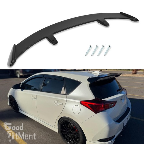 Matte black rear roof top - matte,