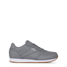 Slazenger Mens Classic Trainers Lace Up Low Top Leather Sports Shoes EVA Midsole