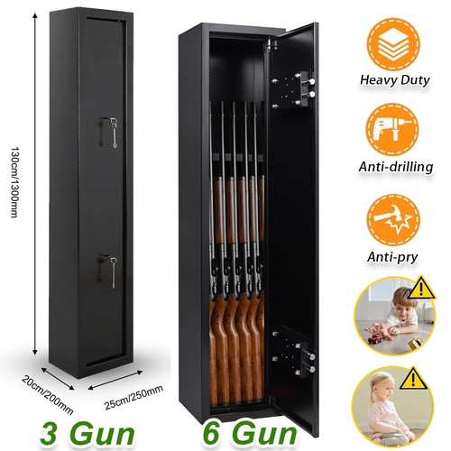 Gun cabinet grey - grey, extra