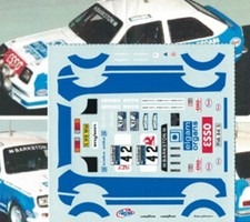 decal 1/43 VAUXHALL BEDSIDE TABLE HS "ELGAM ORGANS" RALLYE RAC 1978 Arena D569