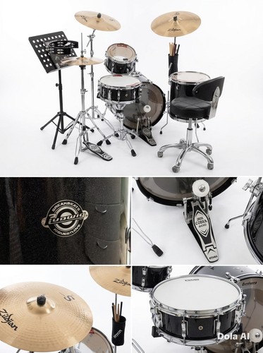 Ludwig breakbeat drum set - breakbeat,