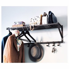 IKEA PORTIS Wall Mounted Black