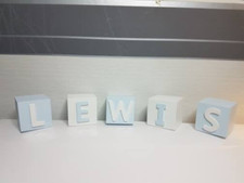 Wooden Name Blocks