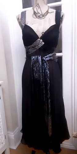 Amanda wakeley dark blue silk - dark,