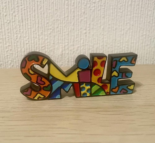 Romero britto colorful smile - romero,