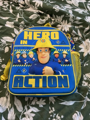 Fireman sam backpack school - sam,