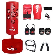 WARX Kids/Junior Boxing FREE STANDING Punch bag Set Junior Punchbag Kit New