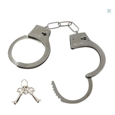Kids Toy Metal Handcuffs Hand