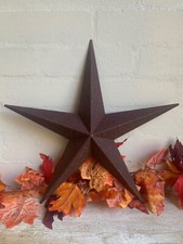 Rustic Metal Barn Star
