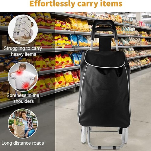 Shopping cart with - with, wheel