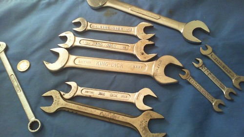 Vintage king dick - , spanners