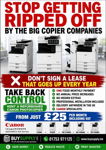 Canon copier from - from, per