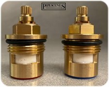 3/4" Bath Tap CL17 / A2 Ceramic Disc Tap Cartridge Valves 20 Spline x 7.7mm PAIR